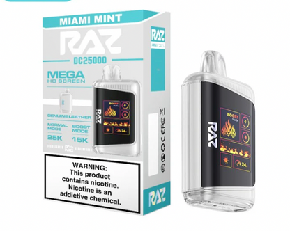 RAZ DC25000 Disposable Vape 5% Nicotine