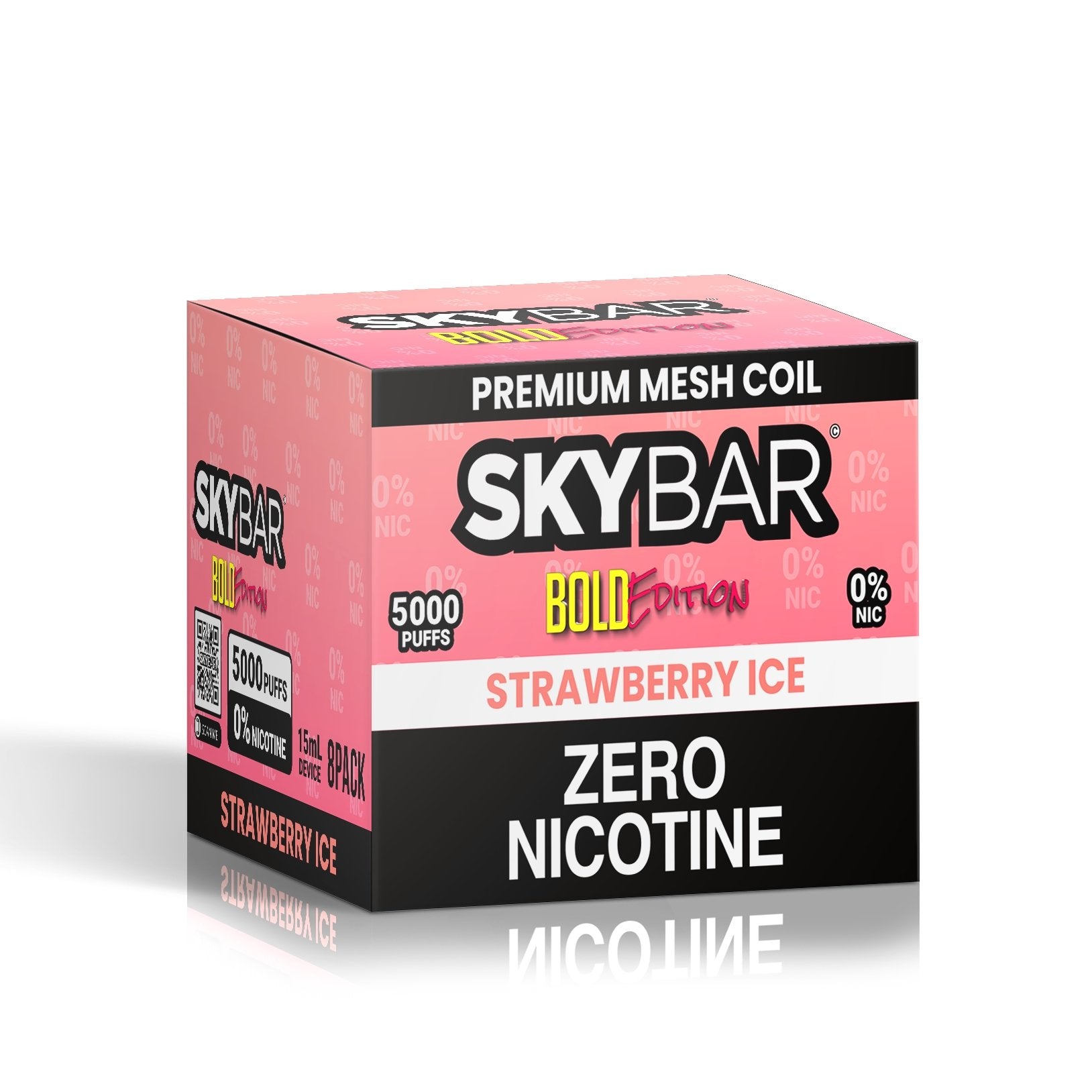 SKYBAR BOLD 5000 PUFFS 5% Nic BOX 8ct - Skybar